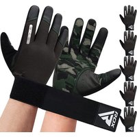 RDX Trainingshandschuhe RDX Fitness Handschuhe voller Finger Frauen Männer Touchscreen langen von RDX