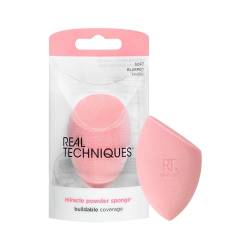 Real Techniques New Foam Technology Miracle Powder Schwamm für gleichmäßiges Auftragen von Puder von REAL TECHNIQUES