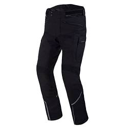 REBELHORN Hardy II Motorradhose Herren | Textil | Humax Membran | Knieprotektoren Stufe 2 | Herausnehmbares Thermofutter | 4 Belüftungskanäle von REBELHORN