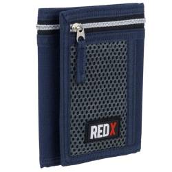 RED X Dreifach gefaltete Sportbrieftasche aus Nylon für Herren oder Jungen mit Kleingeldfach von RED X