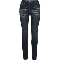 Jeans für Damen  dunkelblau "Skarlett - Dunkelblaue Jeans mit Waschung" von RED by EMP von RED by EMP