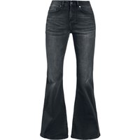 Jeans für Damen  schwarz "Jil - Schwarze Jeans mit leichter Waschung" von RED by EMP von RED by EMP