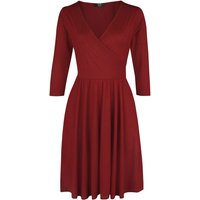Kurzes Kleid für Damen  rot "Wickelkleid RED" von RED by EMP von RED by EMP