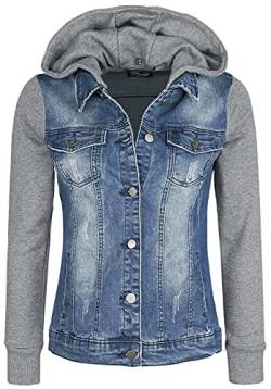 RED by EMP Damen blau-graue Jeansjacke XS von RED by EMP