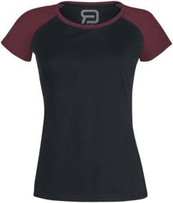 RED by EMP Damen schwarz-rotes T-Shirt L von RED by EMP