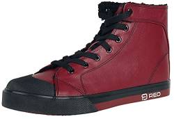 RED by EMP Unisex rote gefütterte Sneaker EU41 von RED by EMP