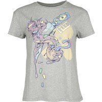 T-Shirt für Damen  grau "T-Shirt with Monster Donut" von RED by EMP von RED by EMP