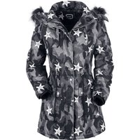 Winterjacke für Damen  graucamo "Ladies Parka" von RED by EMP von RED by EMP