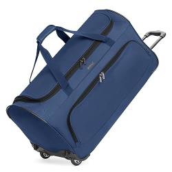 REDOLZ große XL Trolley-Reisetasche mit Rollen | 89 Liter - 71 cm | für Männer & Frauen von REDOLZ