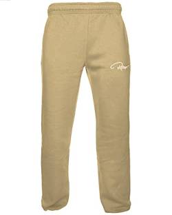 REDRUM Jogginghose Sweatpants Casual Pant Plain schwarz anthrazit grau bis Größe 4XL (3XL, Sand-Beige) von REDRUM