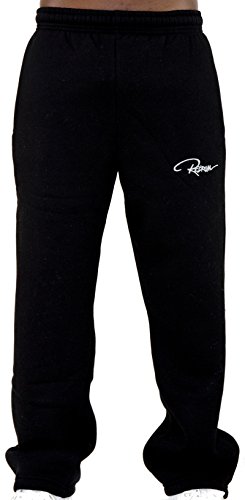 REDRUM Jogginghose Sweatpants Sport Fitness Casual Modell Pant Plain in | SCHWARZ | ANTHRAZIT | GRAU | bis Größe 7XL (4XL, Schwarz) von REDRUM
