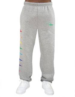 REDRUM Jogginghose Sweatpants Sport Hose Modell Multicolor Grau Mel (XXL) von REDRUM