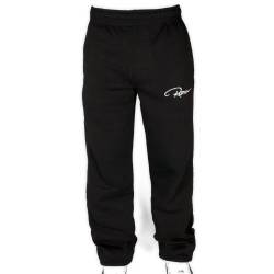 REDRUM Plain Pant Hose Jogginghose Sweatpant Freizeithose Sporthose (Farbe: Schwarz, Größe: 4XL) von REDRUM