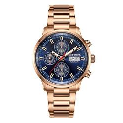 REEF TIGER Herren Multifunktional Automatik mit Roségold Armband RGA1659 (RGA1659-PLP) von REEF TIGER