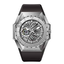 REEF TIGER Herren Tourbillon Automatik mit Edelstahl Armband RGA6903S (RGA6903S-YGBR) von REEF TIGER