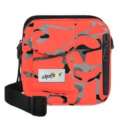 REEFLEXX Cross Bag: Farbenfrohe Camouflage-Tasche für Stil & Funktionalität im Alltag (Coral Camou) von REEFLEXX