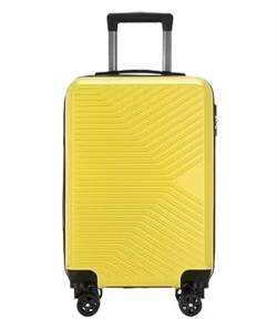 Kabinenkoffer Koffer Rollkoffer 20-Zoll-Reisegepäck Mit Festem Rad Und Kratzfestem Handgepäck Reisekoffer Handgepäck (Color : E, Size : 20in) von REEKOS