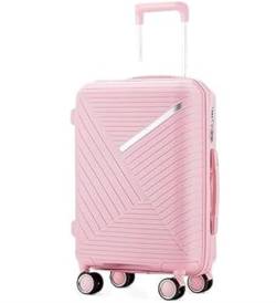 REEKOS Kabinenkoffer Koffer Rollkoffer Gepäck Handgepäck, Leichter Koffer, Reisegepäck Mit Spinner-Rollen-Koffer Reisekoffer Handgepäck (Color : G, Size : 24in) von REEKOS