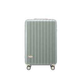 REEKOS Kabinenkoffer Koffer Rollkoffer Hartschalengepäck Mit Spinnerrädern, Leichter Rollender Kabinenkoffer Für Flugzeuge Reisekoffer Handgepäck (Color : F, Size : 20in) von REEKOS