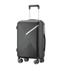 REEKOS Kabinenkoffer Koffer Rollkoffer Robuster Hartschalen-Reisekoffer Mit Spinnerrädern, Leichter Gepäckkoffer Reisekoffer Handgepäck (Color : H, Size : 24inch) von REEKOS