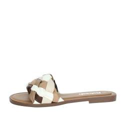 REFRESH Damen Flache Sandale, Beige 79478, 37 EU von REFRESH