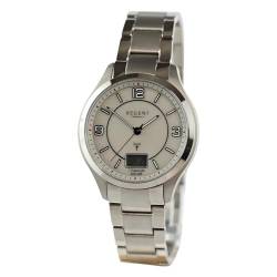 REGENT Funk Solar Armbanduhr in Titan 1929.90.95 von REGENT