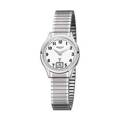 Regent Damen Analog Quarz Uhr mit Edelstahl Armband 12030083 von REGENT