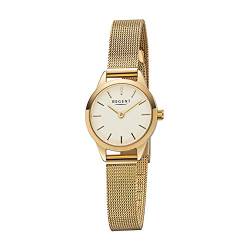 Regent Damen Analog Quarz Uhr mit Edelstahl Armband 12211033 von REGENT