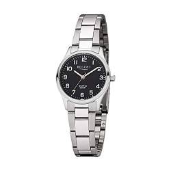Regent Damen Analog Quarz Uhr mit Edelstahl Armband 12221091 von REGENT