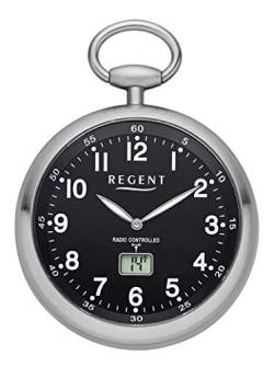 Regent Herren Analog Funk Uhr mit None Armband 11280077 von REGENT