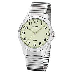 Regent Herren Analog Miyota 2035 Uhr mit Edelstahl Armband 11310064 von REGENT