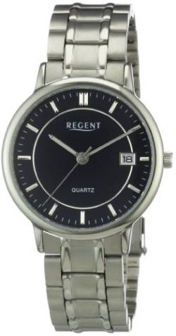 Regent Herren-Armbanduhr XL Analog Titan 11090281 von REGENT