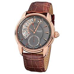 Regent Herrenuhr rosègoldplattiert Germany Collection GM1437 von REGENT