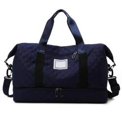 Reisetasche Sporttasche Reisetasche Für Damen, Weekender-Tasche Mit Separatem Schuhfach, Übernachtungstasche Reisetasche Damen (Color : D, Size : 46 * 25 * 30cm) von REIFOR