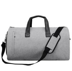 Reisetasche Sporttasche Umwandelbarer Kleidersack Mit Schultergurt, Anzug-Reisetasche, Handgepäck-Kleidersack Reisetasche Damen (Color : A, Size : 55 * 28 * 30cm) von REIFOR