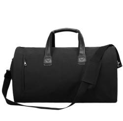 Reisetasche Sporttasche Umwandelbarer Kleidersack Mit Schultergurt, Anzug-Reisetasche, Handgepäck-Kleidersack Reisetasche Damen (Color : B, Size : 55 * 28 * 30cm) von REIFOR
