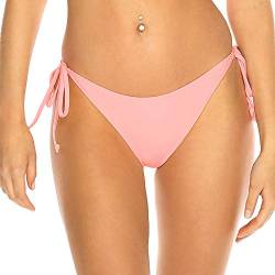 RELLECIGA Damen Bademode Bikini Unterteil mit Schnürchen Bottom Baby Pink L von RELLECIGA