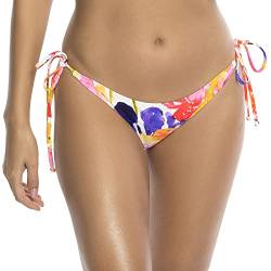 RELLECIGA Damen Bademode Bikini Unterteil mit Schnürchen Bottom Summer Floral L von RELLECIGA