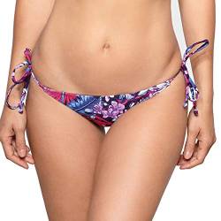 RELLECIGA Damen Bademode Bikinihose Tanga-Unterteil mit Schnürchen Rio M/L von RELLECIGA