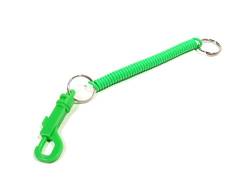 Spiral Schlüsselanhänger in verschiedenen Farben (Neon Grün) von REMA