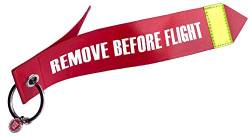 REMOVE BEFORE FLIGHT Original Luftfahrtmaterial 1 Anhänger - Groß-Format von REMOVE BEFORE FLIGHT