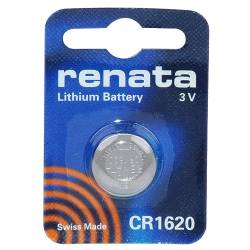 RENATA Lithium-Knopfzelle CR1620 Blisterverpackung von RENATA