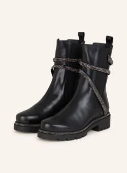 Rene Caovilla Chelsea-Boots Cleo Mit Schmucksteinen schwarz von RENE CAOVILLA