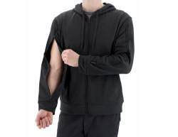 RENOVA MEDICAL WEAR Dialysis Access Sweatshirt – Herren – Damen – Unisex-Größe, Schwarz, XL von RENOVA MEDICAL WEAR