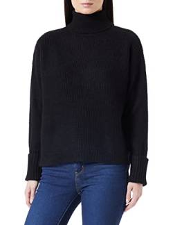 REPLAY Damen DK1458 Pullover, 098 Black, XS von REPLAY