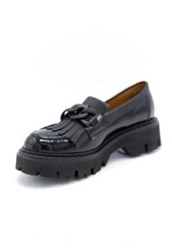 REPO Damen Mocassino Bootsschuh, Nero, 38/38.5 EU von REPO