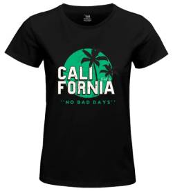 Republic Of California Damen Worepczts102 T-Shirt, Schwarz, M von REPUBLIC OF CALIFORNIA