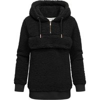 REPUBLIX Kapuzenpullover VALENTINA Damen Teddy Sweatjacke Plüsch Hoodie Pullover Windbreaker von REPUBLIX