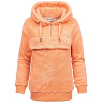 REPUBLIX Kapuzenpullover VALENTINA Damen Teddy Sweatjacke Plüsch Hoodie Pullover Windbreaker von REPUBLIX