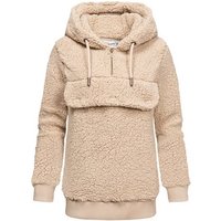 REPUBLIX Kapuzenpullover VALENTINA Damen Teddy Sweatjacke Plüsch Hoodie Pullover Windbreaker von REPUBLIX